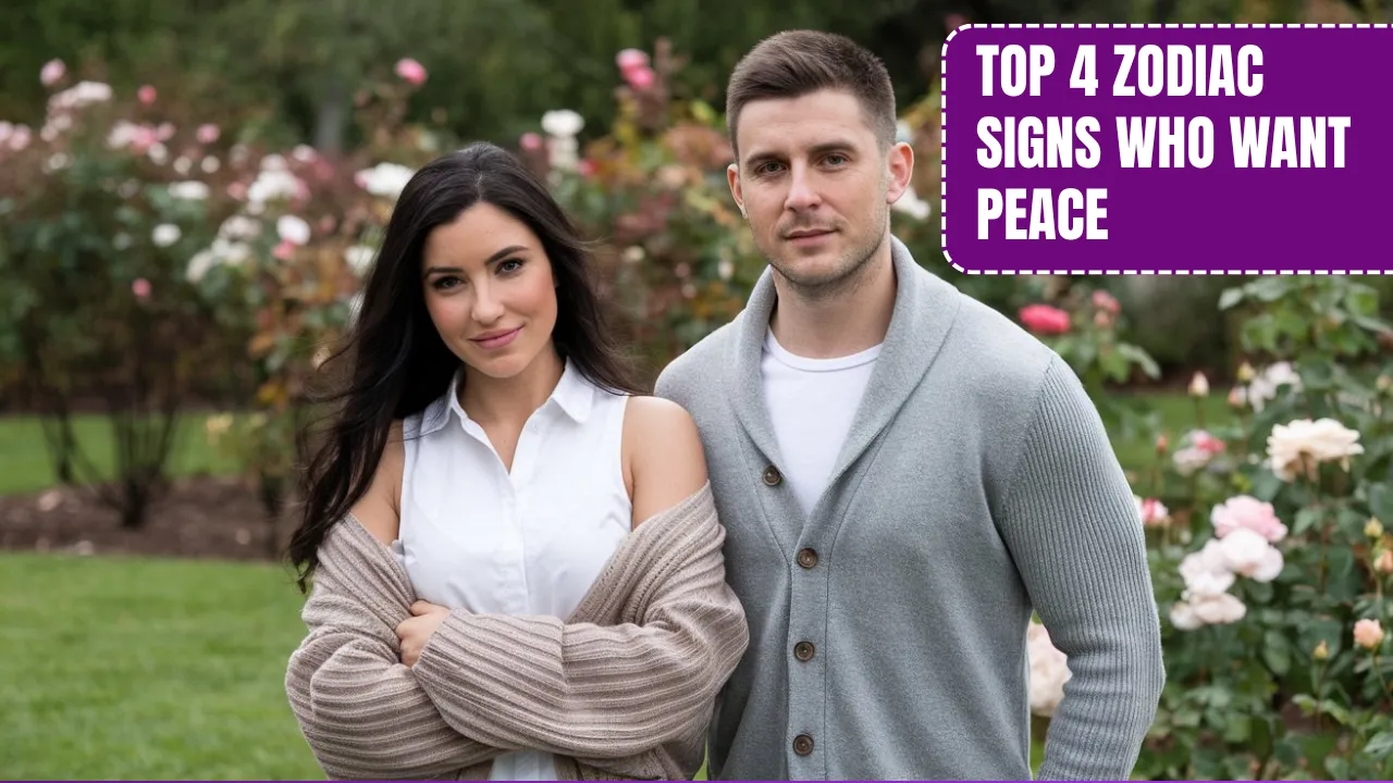 Top 4 Zodiac Signs Who Want Peace